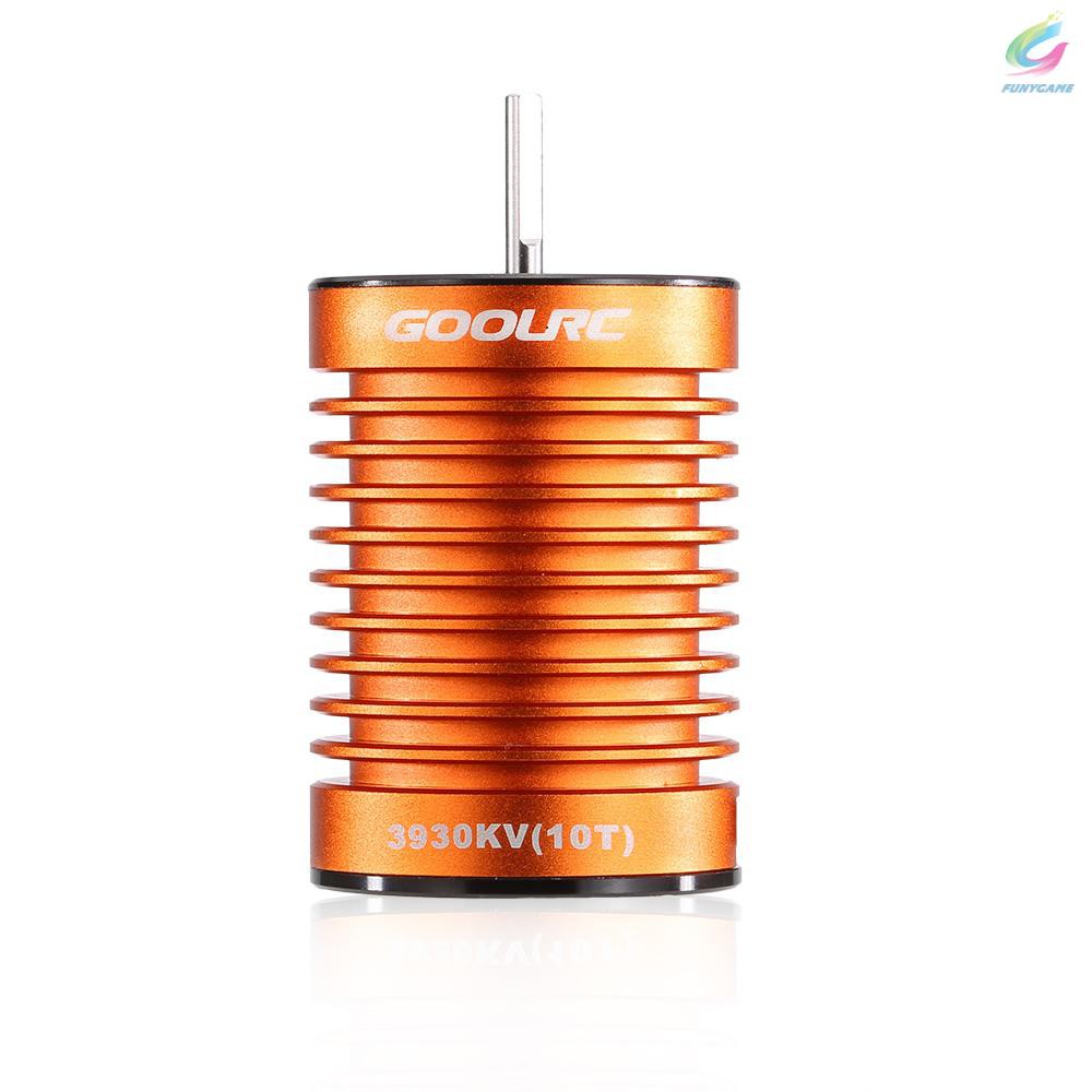 GoolRC F540 3930KV Waterproof Brushless Motor for 1/10 RC Car WLtoys 10428 HG P601