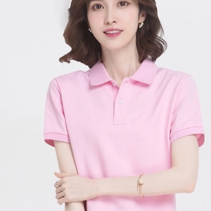 Áo POLO màu HỒNG PHẤN - Áo phông Trơn Nam Nữ,ngắn tay có cổ,vải cao cấp không xù,co dãn 4 chiều. Nhận IN ẤN theo yêu cầu