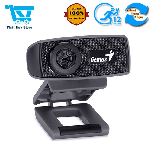 Webcam chính hãng HD720p Genius Facecam 1000X V2 | BigBuy360 - bigbuy360.vn