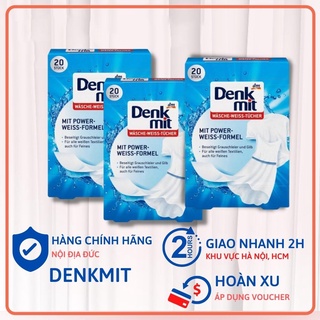Giấy tẩy trắng quần áo DENKMIT - Hàng Đức - Chuyên sử dụng cho máy giặt