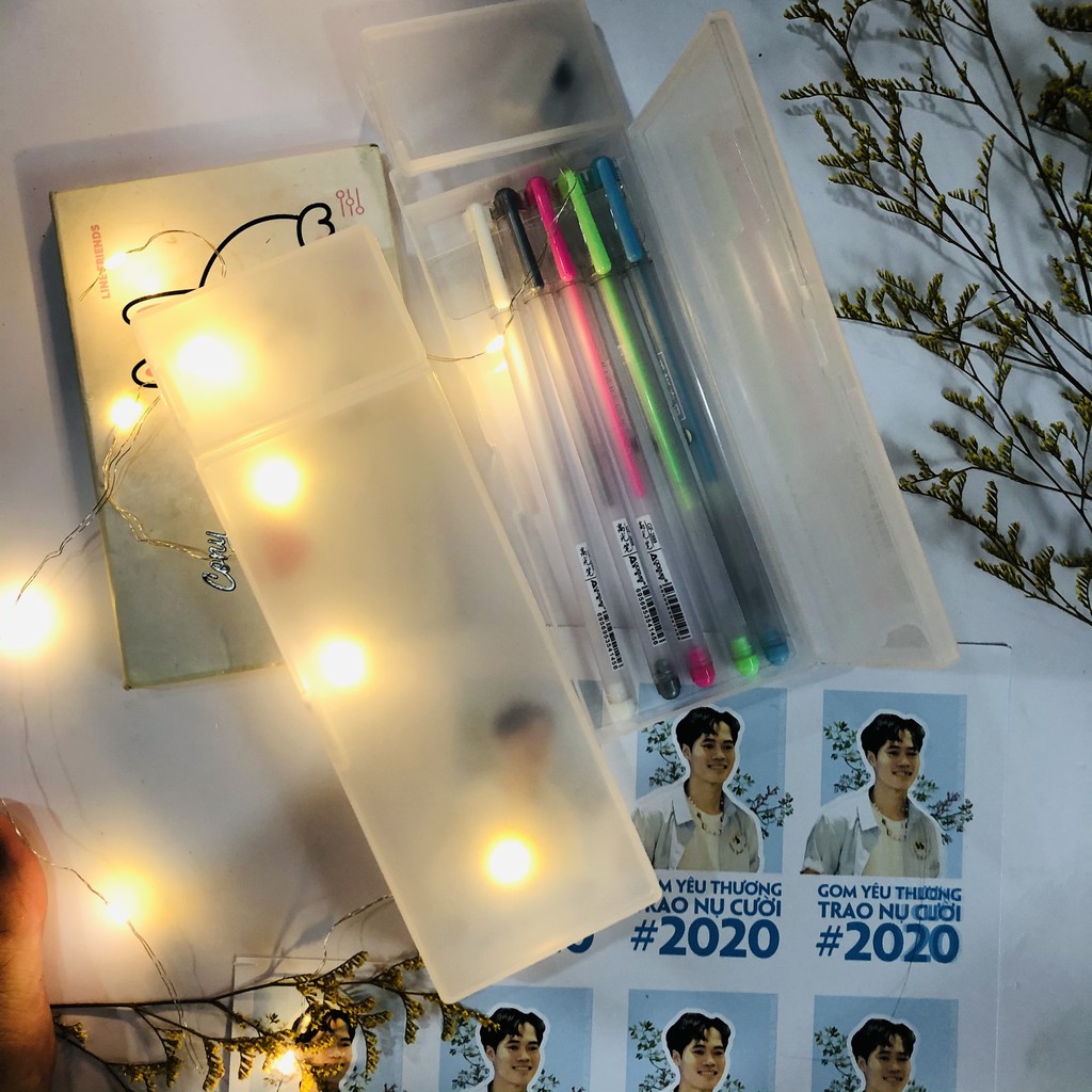 Dây đèn led đom đóm, đèn fairylight dài 1m 10 bóng và dài 2m 20 bóng dùng pin và USB