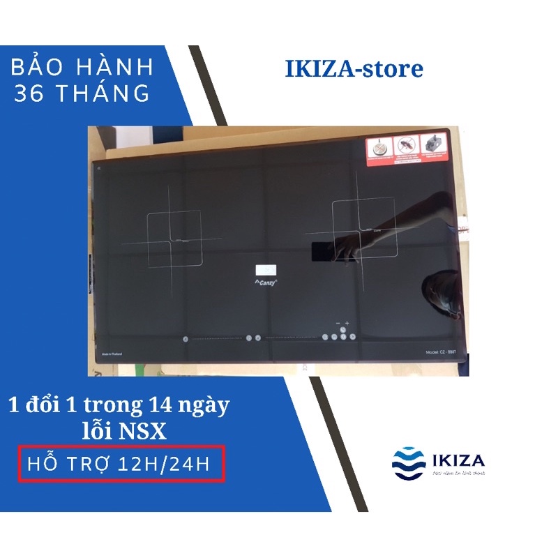 [ Xuất sứ THÁI LAN] Bếp từ canzy cz888, bếp điện từ đôi canzy cz888 nhập khẩu thái lan chính hãng canzy, ikiza