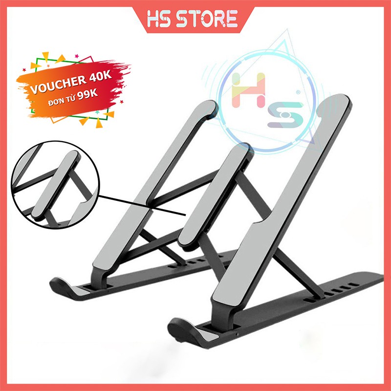 Giá Đỡ LAPTOP, MACBOOK, IPAD Bằng Nhựa Đế Tản Nhiệt Có Thể Điều Chỉnh Được Độ Cao,Nâng Độ Cao Màn Hình Vừa Tầm Mắt