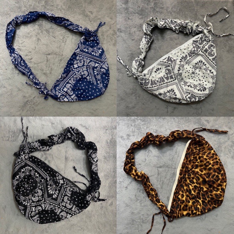 TÚI XÁCH ĐEO CHÉO IN HOẠ TIẾT BANDANA