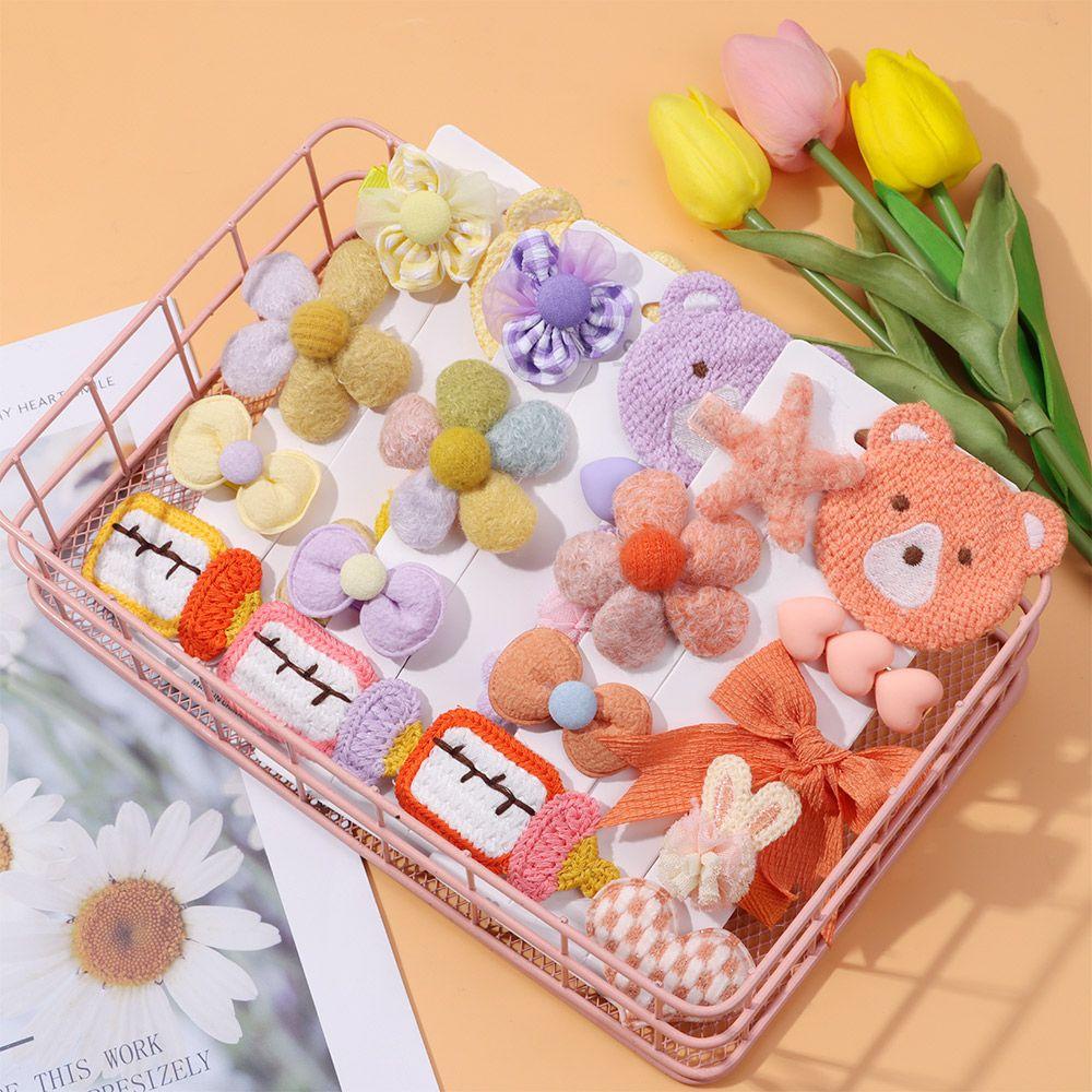 Kẹp Tóc Hình Gấu Hoạt Hình Dễ Thương Thời Trang Thu Đông