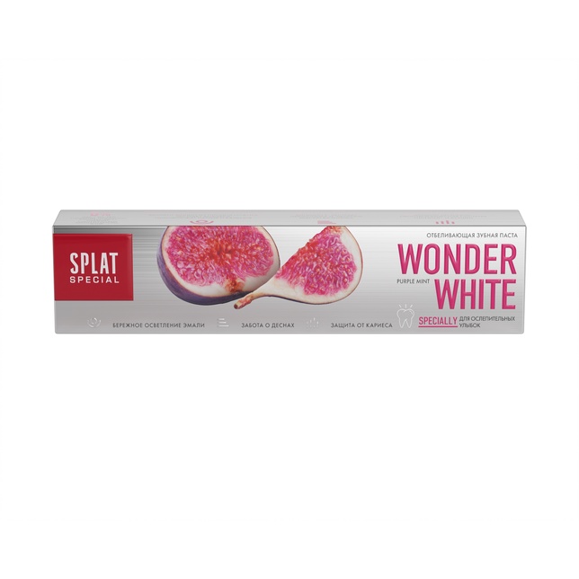 Kem Đánh Răng Làm Trắng Răng SPLAT Wonder White Special series Làm Trắng Nhanh Chóng, Bảo Vệ Nướu Khỏe Mạnh 75ml