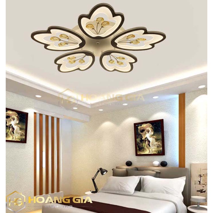 Đèn Ốp Trần - Đèn LED Ốp Trần 5 Cánh Hoa Mai V34