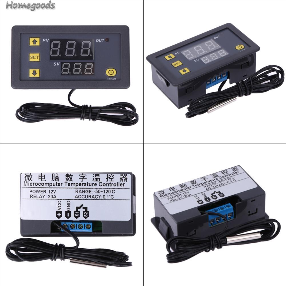 Thiết Bị Kiểm Soát Nhiệt Độ Kỹ Thuật Số Dc 12v 20a