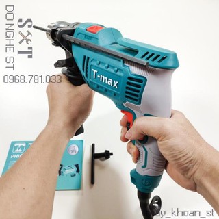 Máy khoan cầm tay t-max id701 chính hãng - bh 12 tháng