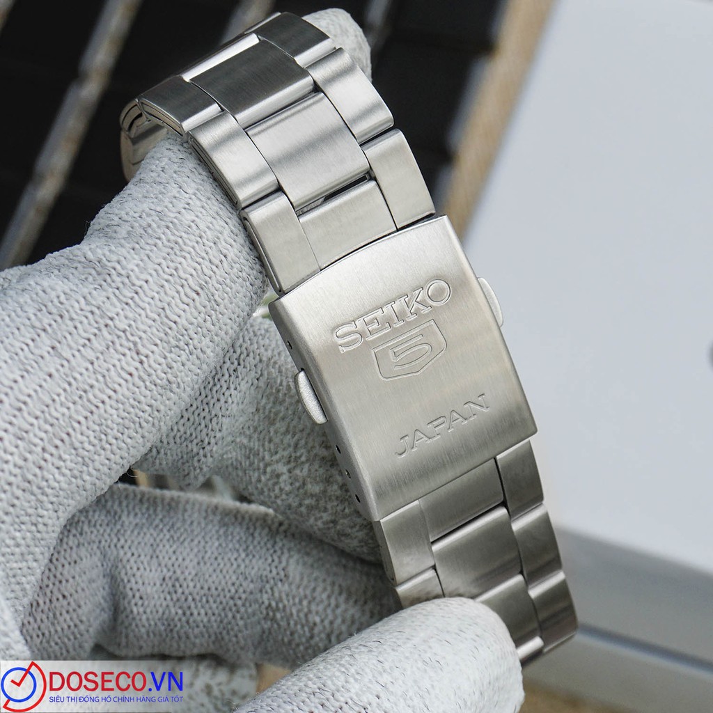 Đồng Hồ Nam Chính Hãng Seiko 5 Cơ Automatic SNKN13J1 Dây Kim Loại Cao Cấp Kính Khoáng Cứng Chống Va Đập SK19