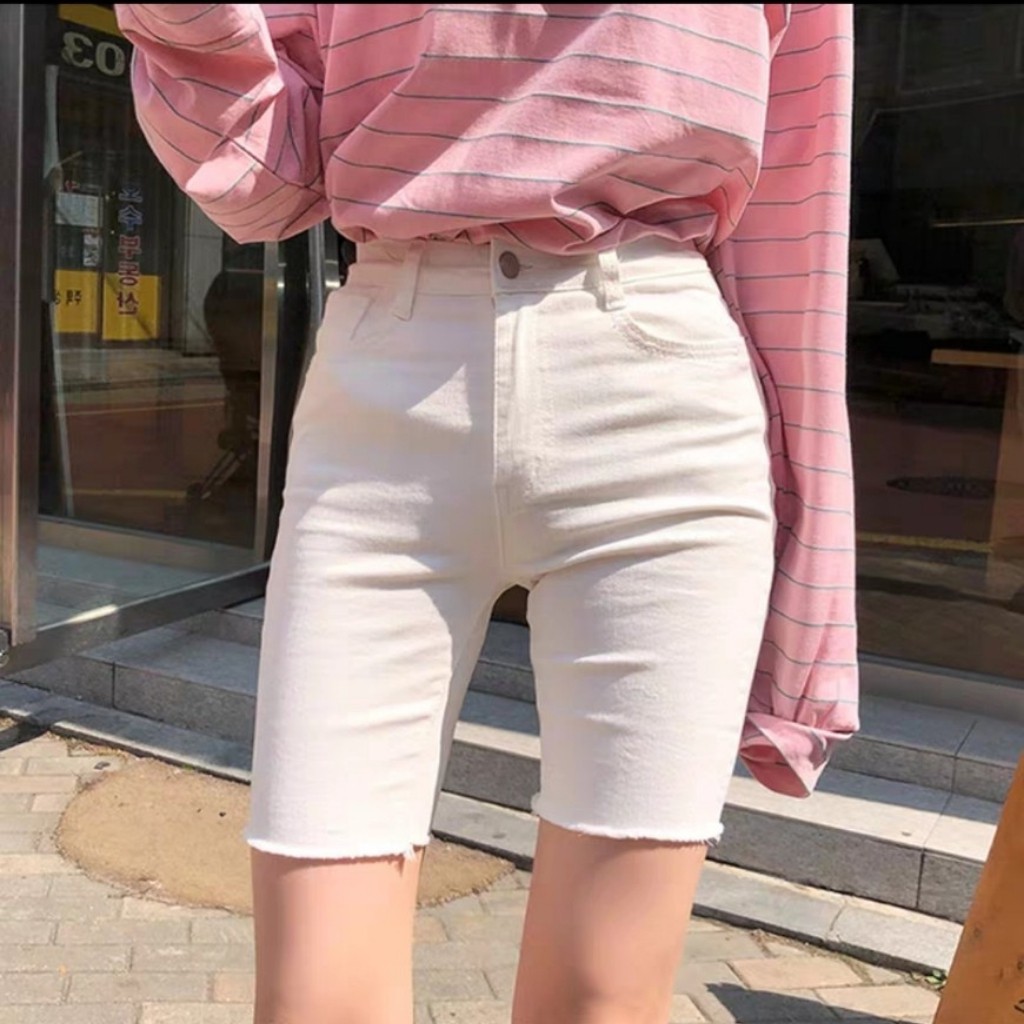 [Mã FAGREEN55 giảm 10% tối đa 30K đơn 99K] Quần Ngố _ Chất Kaki Mềm Co Giãn _ Hai Màu Cơ Bản _ Ảnh Thật Chụp Sàn | BigBuy360 - bigbuy360.vn