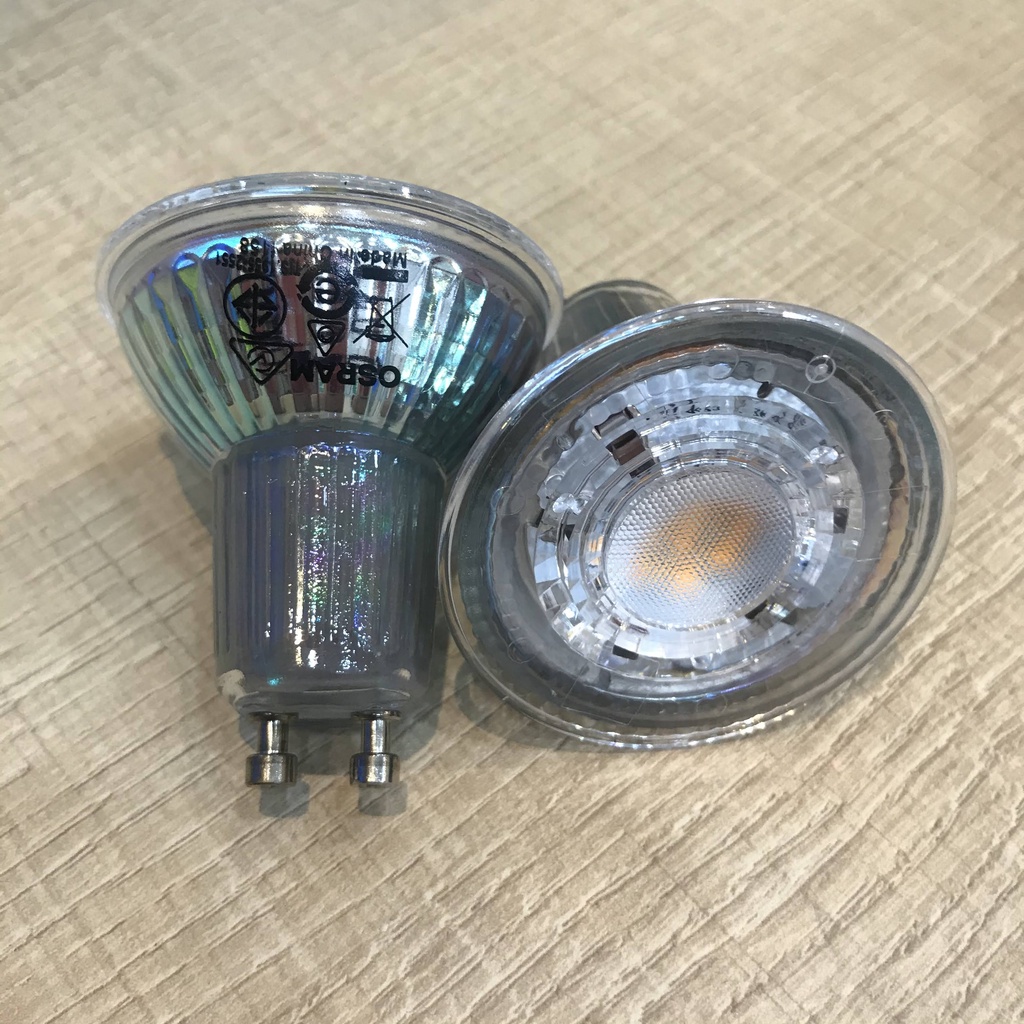 Bóng chén Led Spotlight 7.5W Osram Performance Dimmable đui Gu10