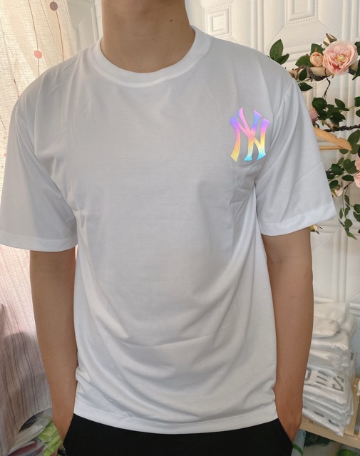 áo thun form rộng tay lỡ phản quang