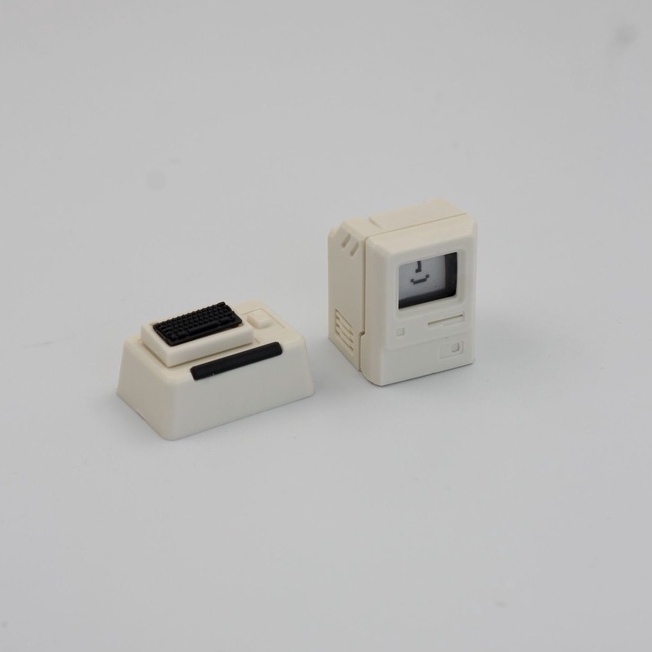 Nút phím Keycap Macintosh phiên bản kỉ niệm chất liệu ABS từ tính dành cho bàn phím cơ