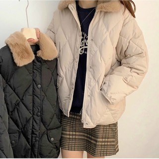 Áo Phao Trám Cổ Bông (bykorean)