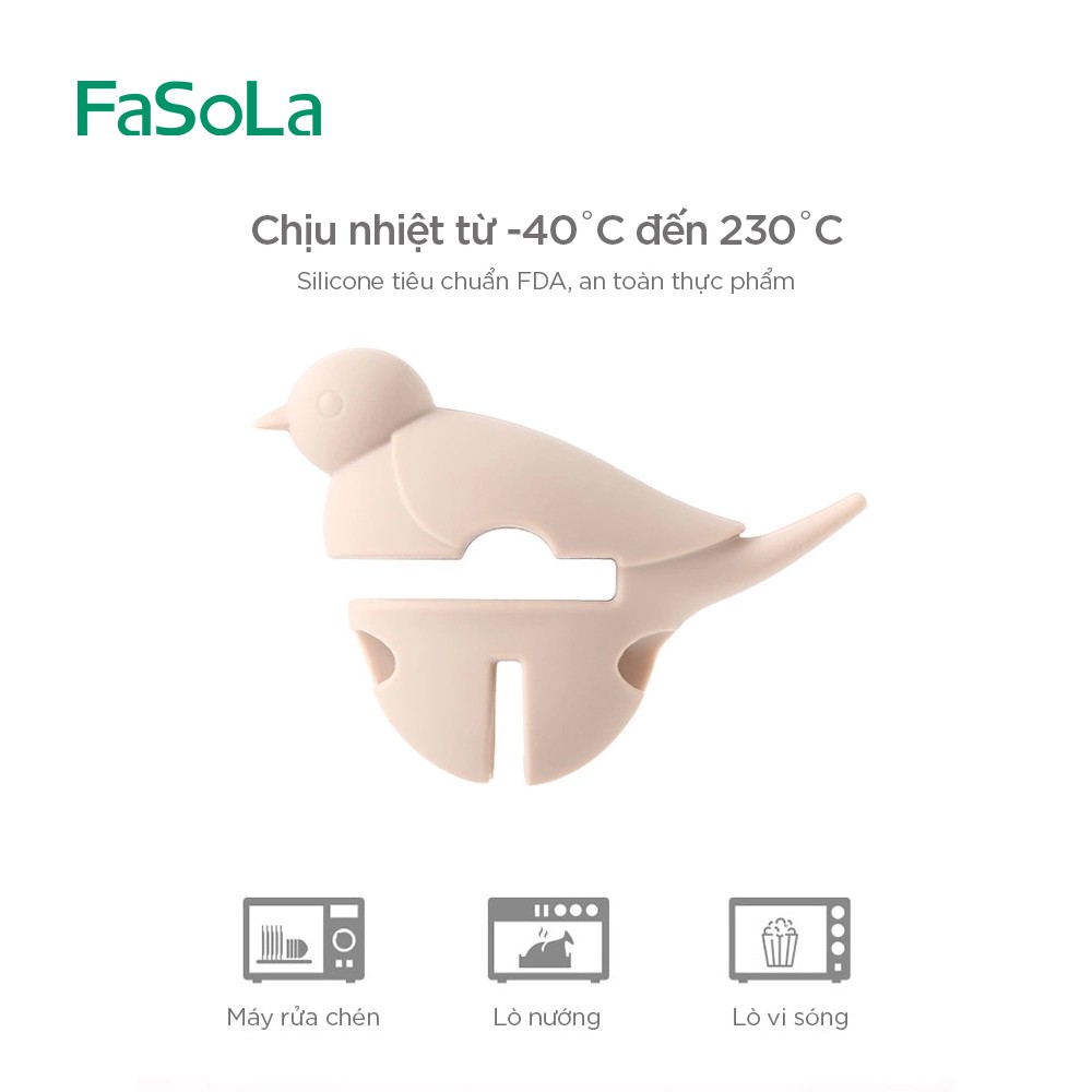 [FREESHIP] Gác đũa, gác nắp nồi tiện lợi hình chim sẻ siêu xinh [FASOLA]