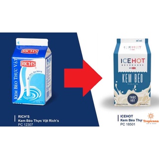 Kem Béo Thực Vật Rich Base On Top