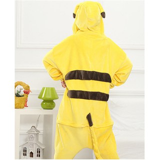 Đồ Ngủ Liền Cosplay Động Vật Pikachu