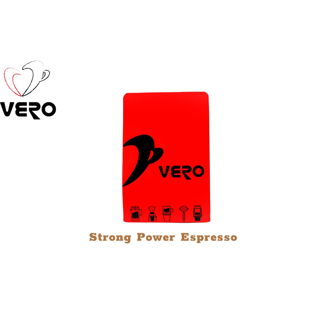 ( Chuyên dùng pha máy) Cà Phê Hạt Vero Strong Power Espresso 250g