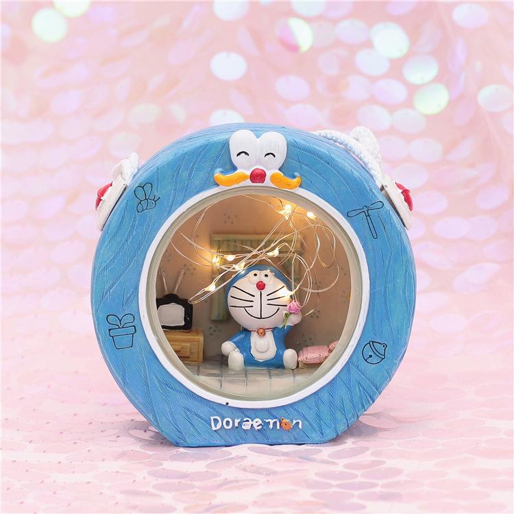 Mô Hình Mèo Máy Doraemon Trang Trí
