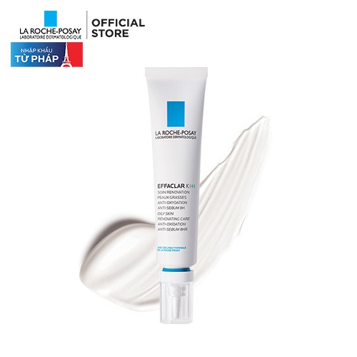 Kem dưỡng giúp cải thiện bề mặt da, giảm mụn đầu đen và giảm bóng nhờn La Roche Posay Effaclar K+ 40ml | BigBuy360 - bigbuy360.vn