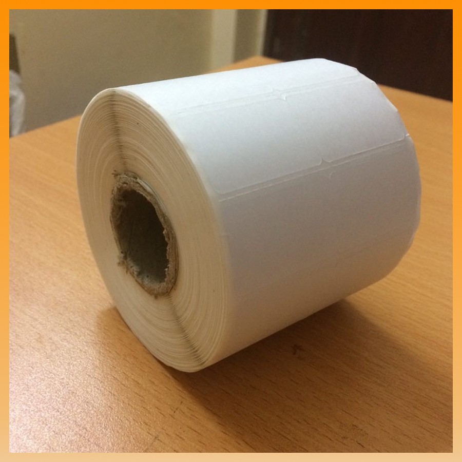 Giấy in tem, in mã vạch nhiệt 2 tem khổ 70x22mm  2000 tem