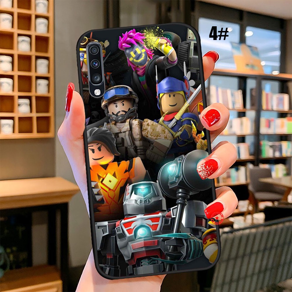 Ốp Điện Thoại Dẻo Họa Tiết roblox Độc Đáo Cho samsung galaxy s10e s10 s9 s8 plus lite s7 edge is51