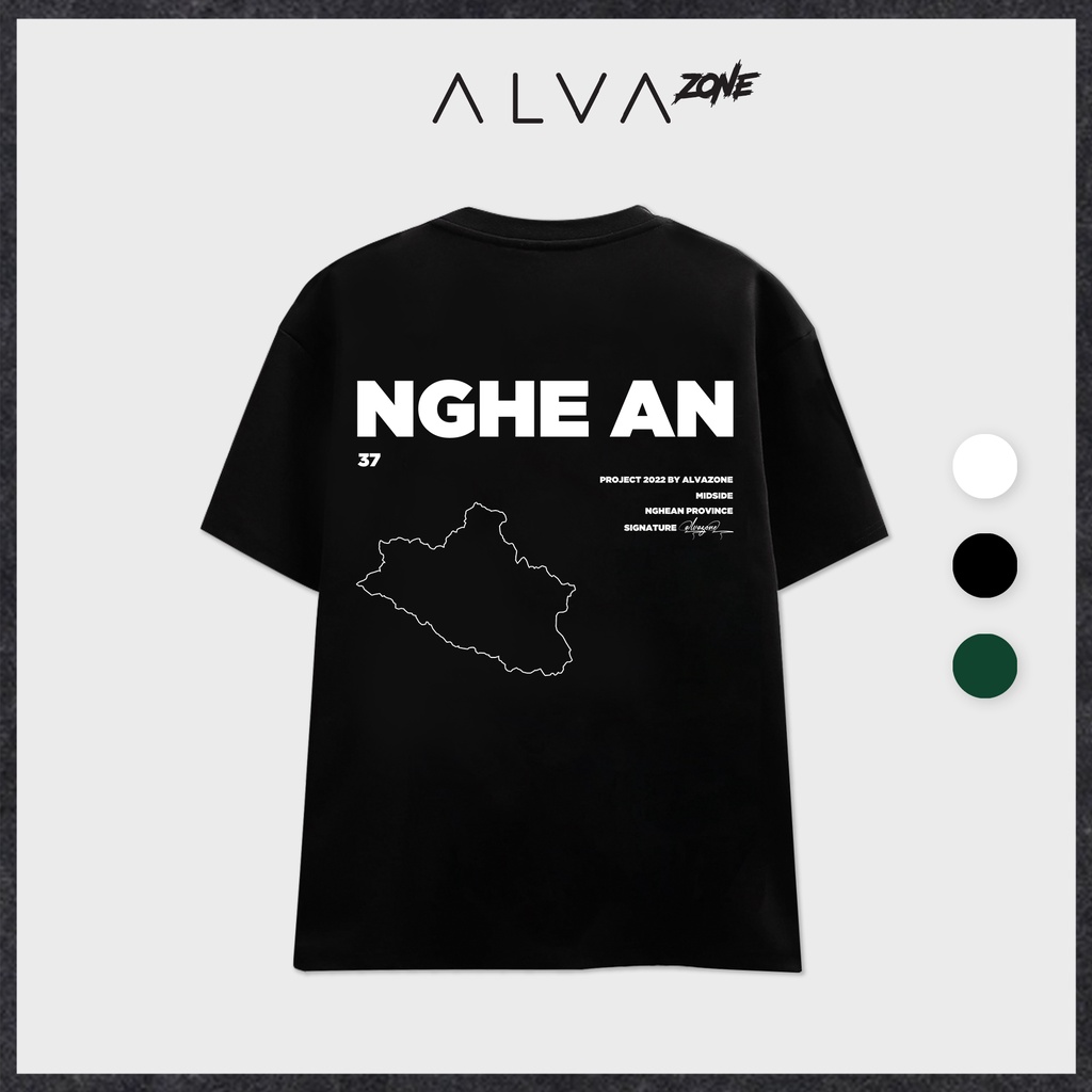 Áo Thun Nghệ An LocalBrand Phông Cổ Tròn Tay Lỡ Unisex Nam Nữ Thế Hệ Genz
