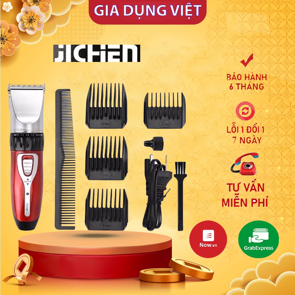 Tông Đơ Cắt Tóc Jichen 0817 Dễ Dàng Tạo Kiểu Vận Hành Êm Ái An Toàn Cho Gia Đình