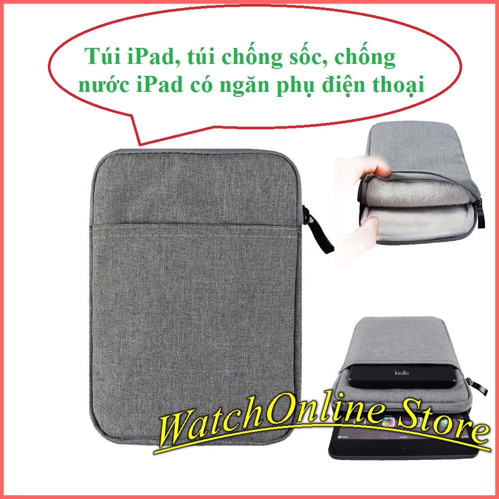 Túi chống sốc, bao đựng phụ kiện iPad 7icnh - 11inch