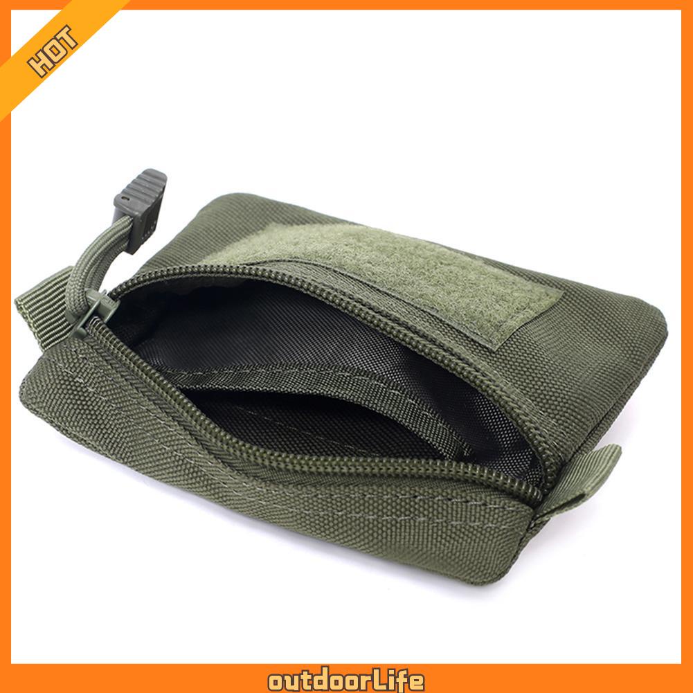 ❤Outdoorlife❤High Quality Outdoor Hiking Molle Pouch Wallet Waterproof Portable Travel Zipper Waist Bag❤