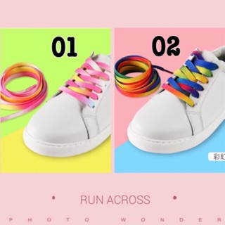 Dây giầy 7 sắc cầu vồng