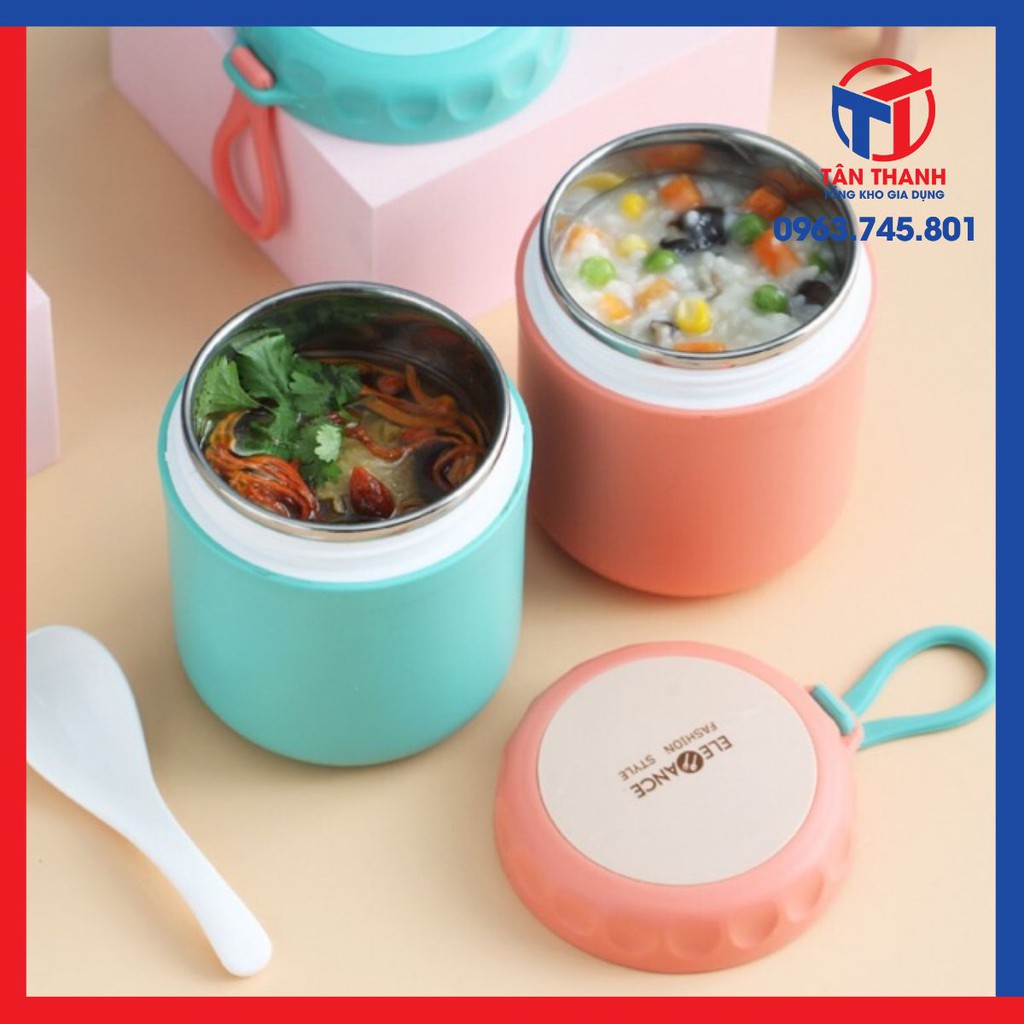 Bình ủ cháo mẫu mới lõi inox giữ nhiệt cả ngày