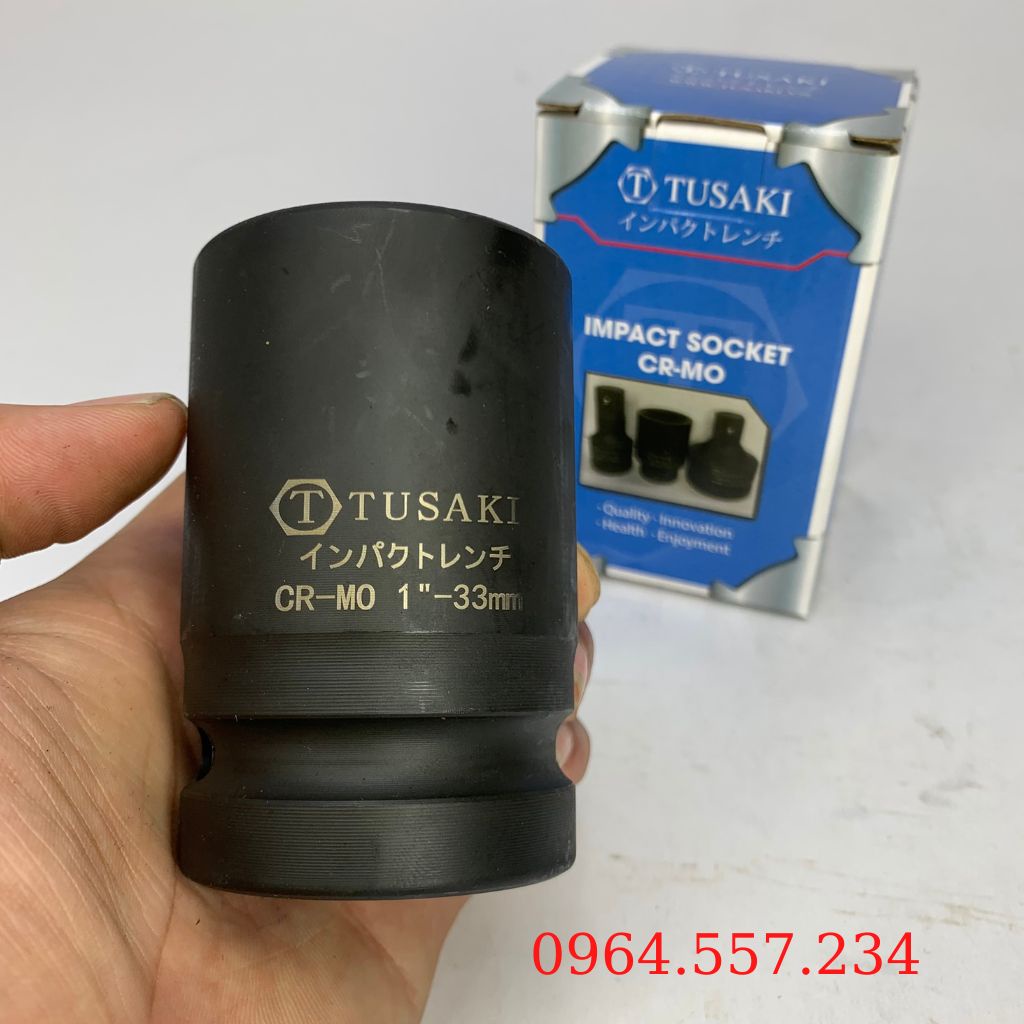 Đầu Khẩu 1 inch 6 cạnh,đầu tuýp 1 inch chất lượng đủ số 17,19,21,22,23,24,27,28,29, 30,32,33,34,35,36.....Cao Cấp TUSAKI