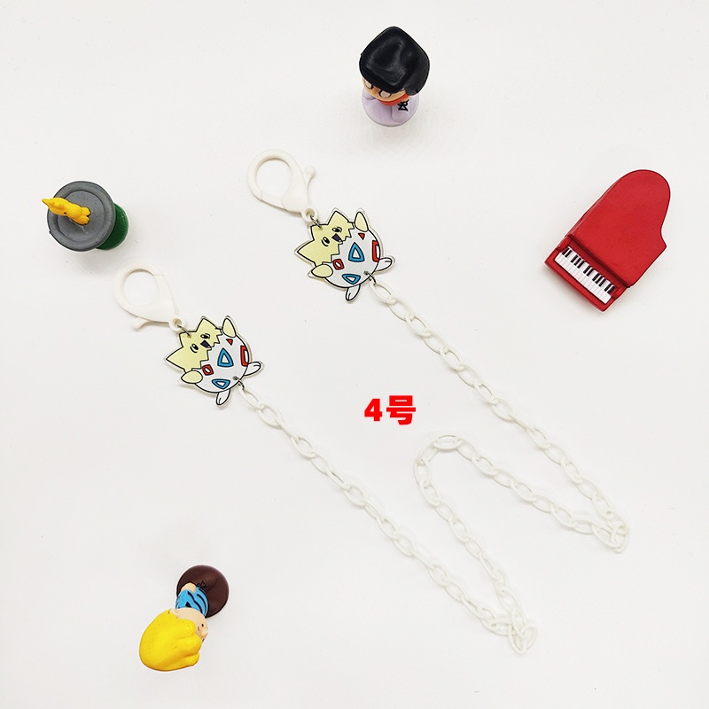 Dây Xích Đeo Mắt Kính Bằng Acrylic Hình Pokemon Pikachu Thời Trang Cho Bé