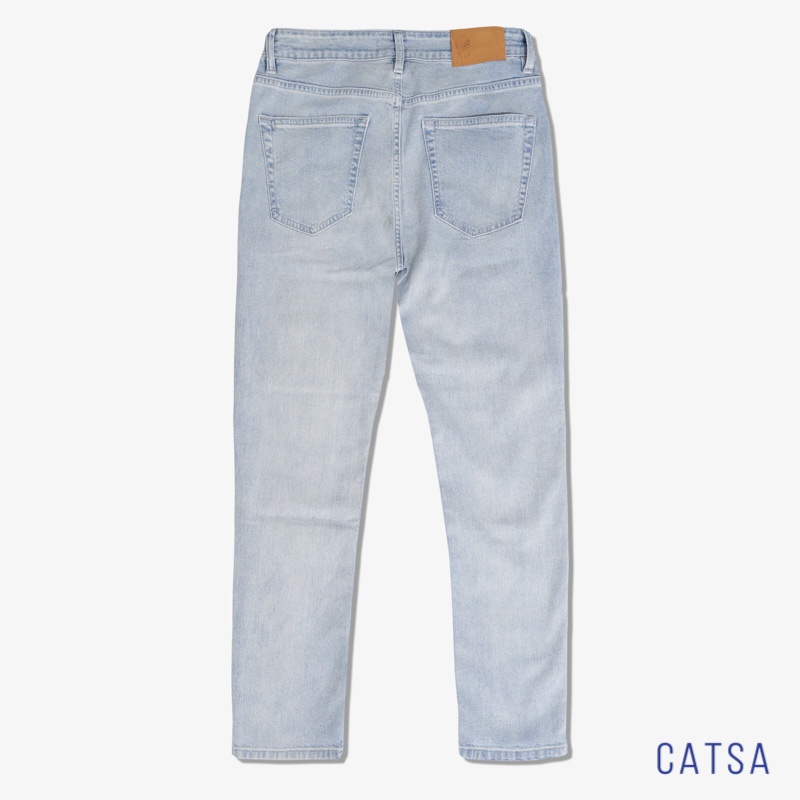 Quần jeans nam chất liệu jeans thun cao cấp năng động, thoải mái CATSA QDL145
