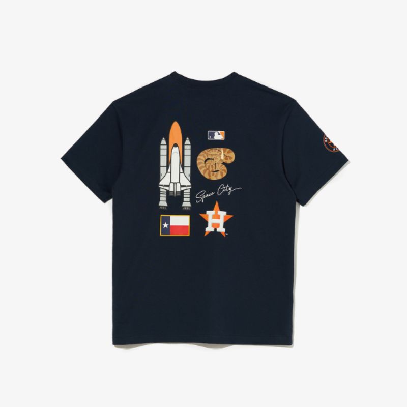 Áo Thun Biểu Tượng Thành Phố Era MLB Houston Astros Mới