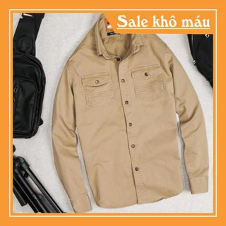 Áo sơ mi denim nam 5 màu musland