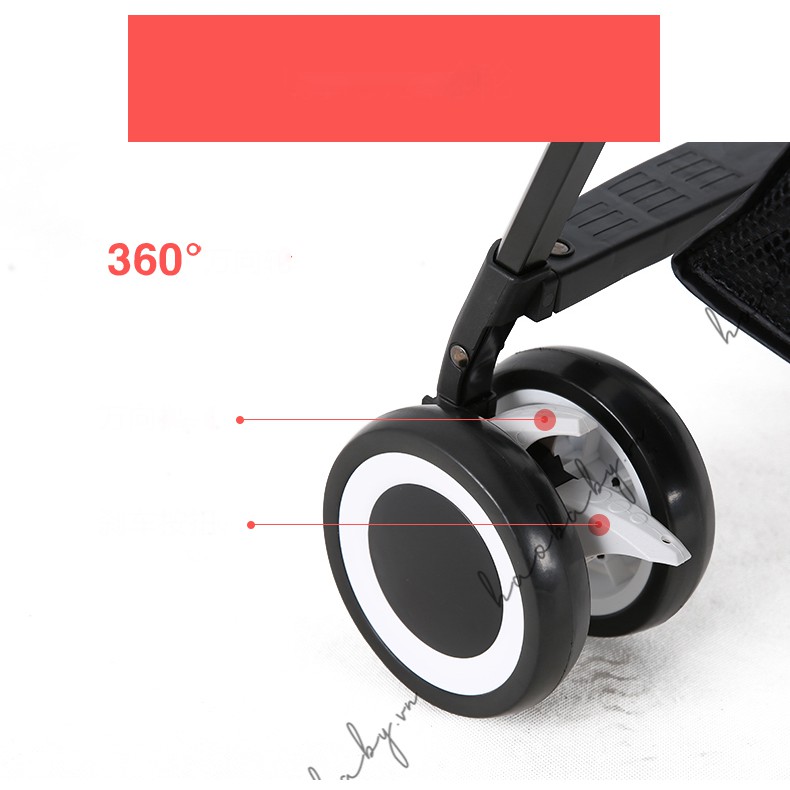 [Haobaby Shop] Xe đẩy VOVO 2 chiều 3 tư thế siêu nhẹ