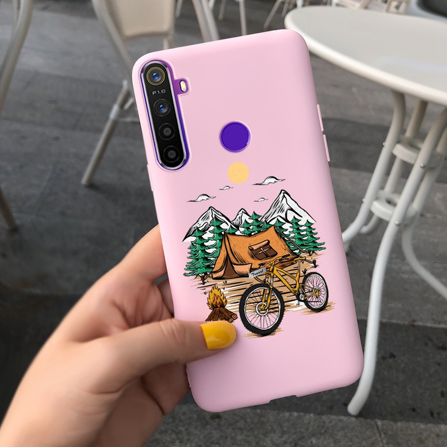 Ốp Điện Thoại Silicone Mềm Mỏng Cho Realme 5S 5i 5 Pro Realme5 5i RMX2030 RMX1911 Realme5s