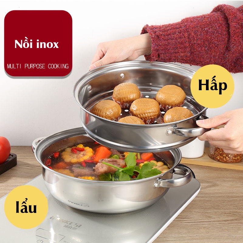 Nồi inox 304 AGISAN dung tích 3 lít