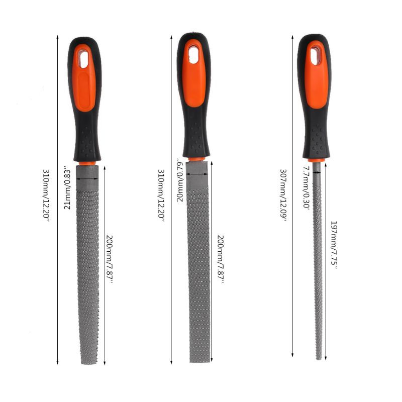 Set 3 Dũa Móng Tay Bằng Thép Cao Cấp