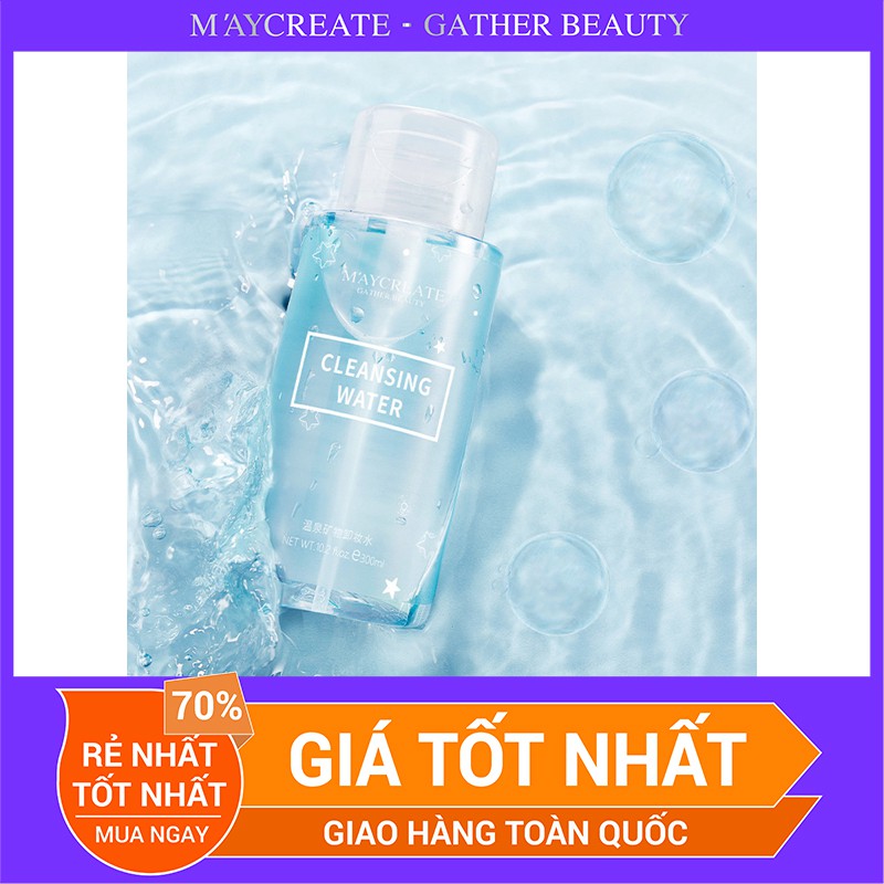 Tẩy Trang Nắp Trắng Maycreate 300ml Hàng Nội Địa Trung. | BigBuy360 - bigbuy360.vn