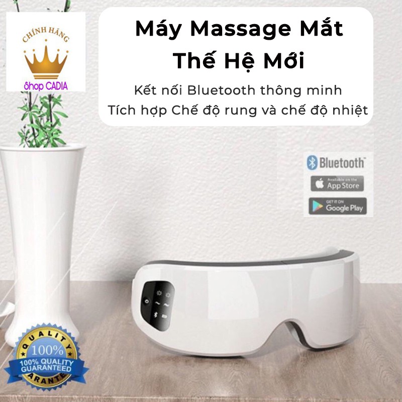 [Đời Mới Nhất] Máy Massage Mắt Smart Eye Model S10 Xoa Dịu Mỏi Mắt, Giảm Thâm Quầng Hiệu Quả