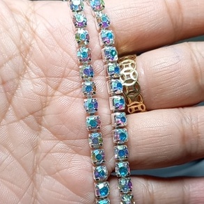 0.5/1 mét dây xoàn, đá chấu dây đính kết phụ kiện trang phục, làm trang sức