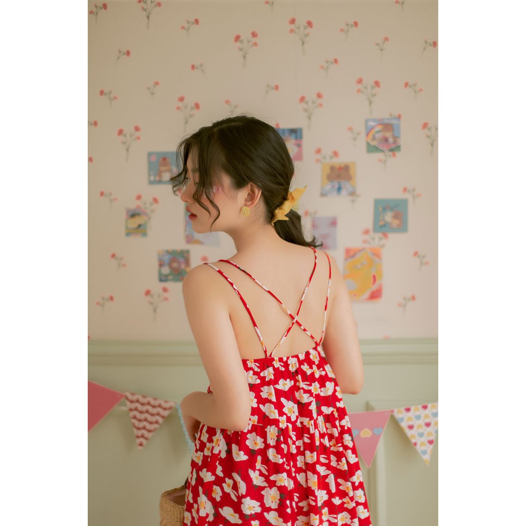 Sumire Store Đầm hai dây Hoa Cúc | BigBuy360 - bigbuy360.vn