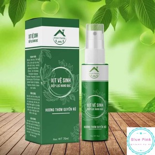 Xịt vệ sinh diệp lục nano bạc-niềm kiêu hãnh của phụ nữ