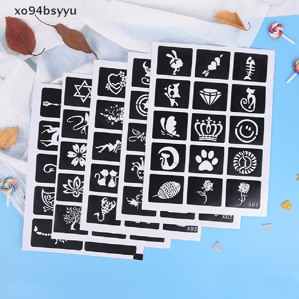 Set 10/ 15 khuôn hình xăm nhiều kiểu độc đáo