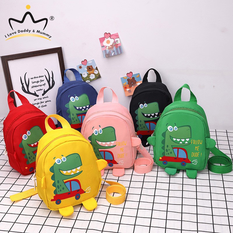 Ba Lô Khủng Long Dễ Thương Cho Bé
