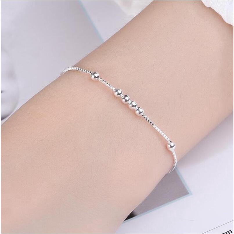 Vòng Tay Mạ Bạc 925 Thời Trang Cho Nữ
